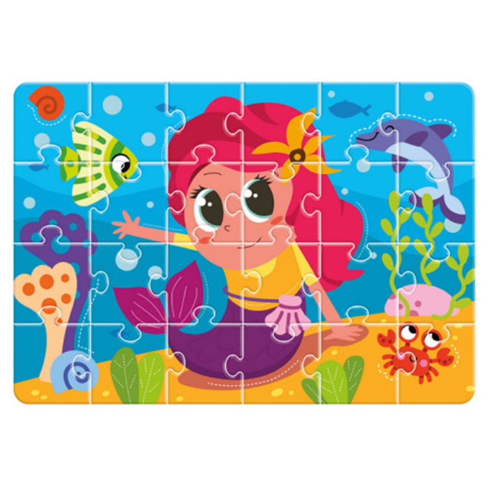 Puzzle copii 24 piese Sirenă - Roter Käfer, 3+ ani [3]