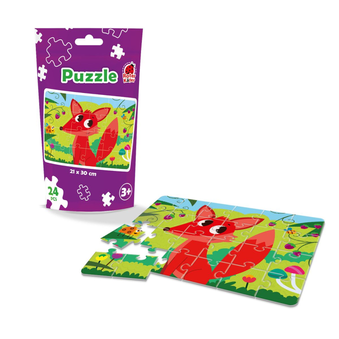 Puzzle copii 24 piese Vulpe – Roter Käfer, 21×30 cm, 3+ ani [2]