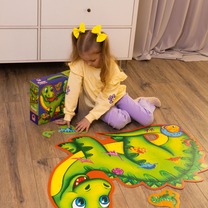 Puzzle de podea – Dinozaur | 31 piese | Roter Käfer | 3–5 ani [5]