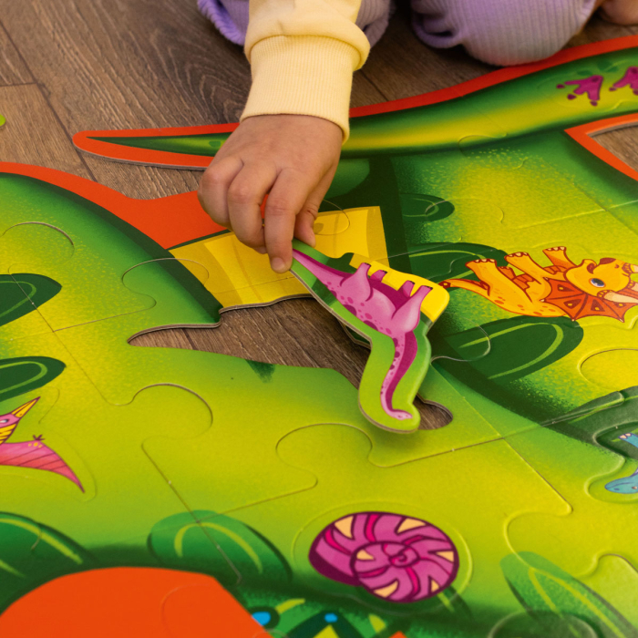 Puzzle de podea – Dinozaur | 31 piese | Roter Käfer | 3–5 ani [6]