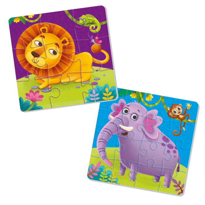 Puzzle din spumă 2 în 1 – La Zoo | 2+ ani [2]