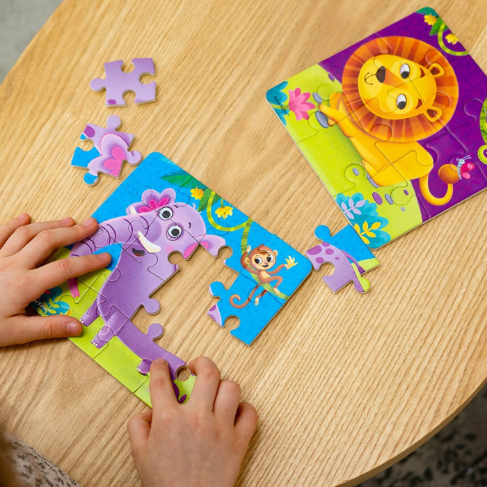 Puzzle din spumă 2 în 1 – La Zoo | 2+ ani [3]