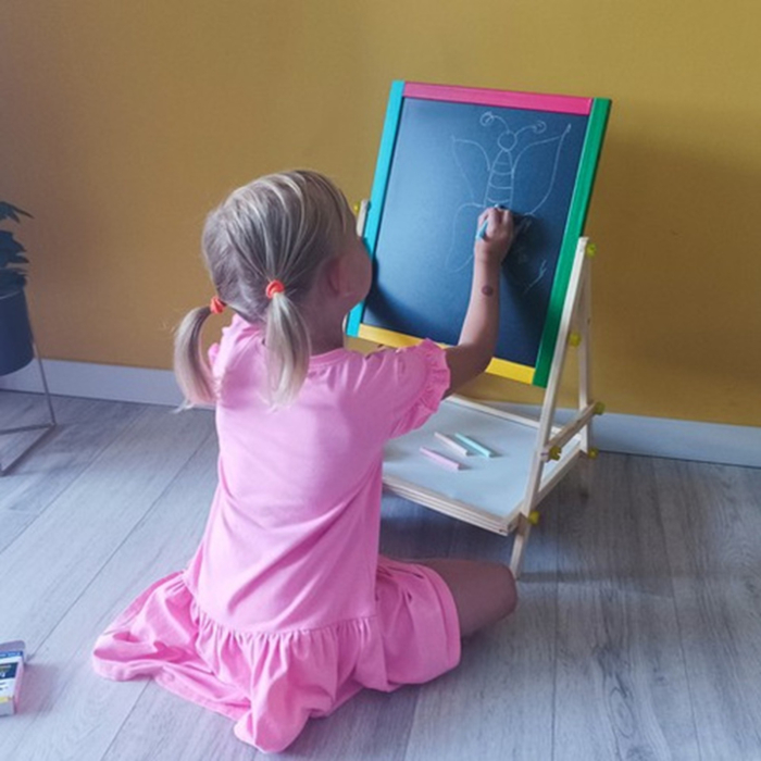 Tablă dublă din lemn pentru desen și scris KRUZZEL [6]