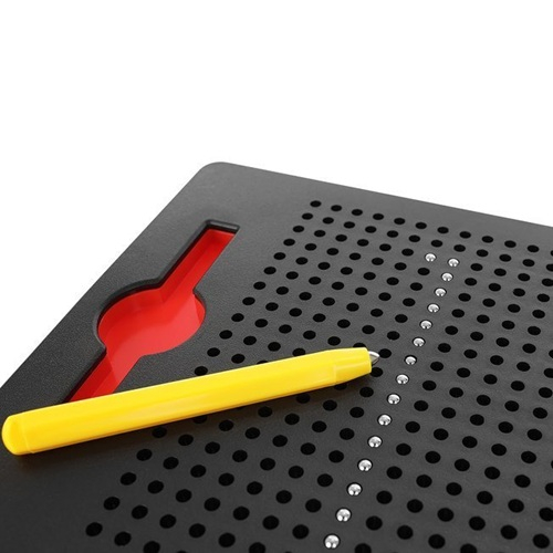 Tablă magnetică desen copii – cu bile metalice și stilou magnetic, model creativ [5]