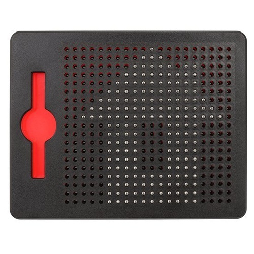 Tablă magnetică desen copii – cu bile metalice și stilou magnetic, model creativ [4]