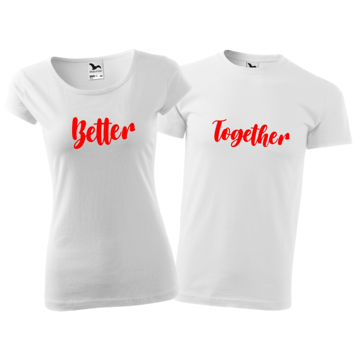 Tricouri cuplu - BETTER TOGETHER [4]
