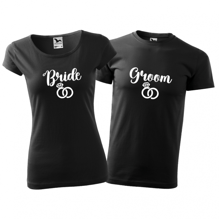 Tricouri cuplu - BRIDE GROOM [3]