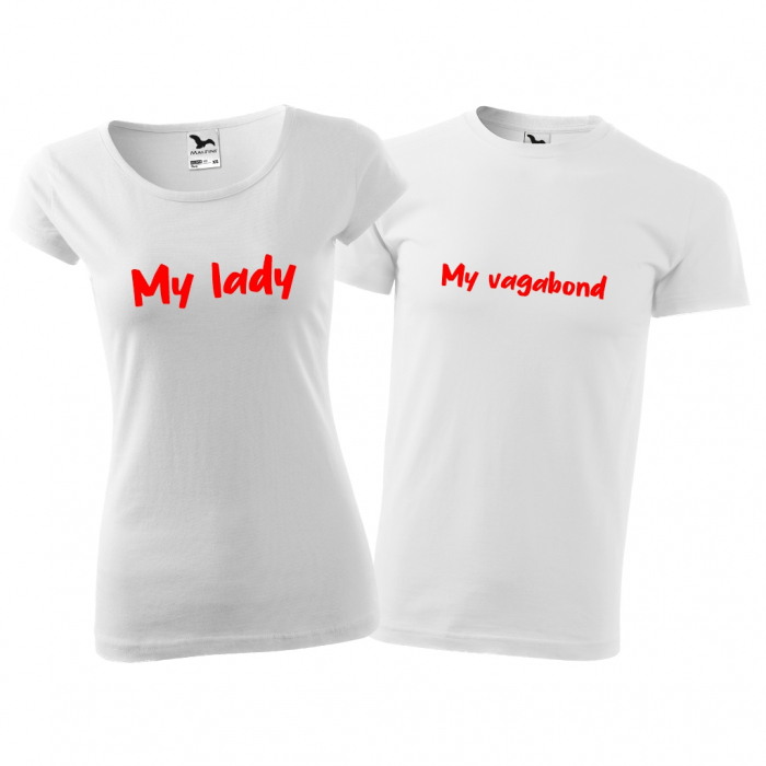 Tricouri cuplu - MY LADY, MY VAGABOND [2]