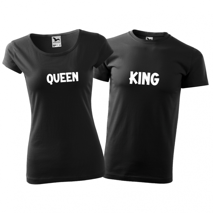 Tricouri cuplu - QUEEN / KING [1]