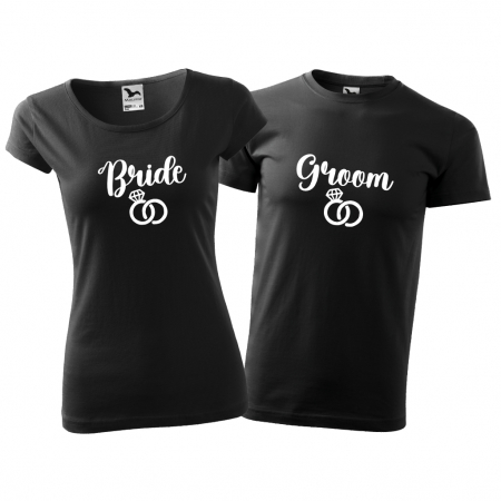 Tricouri cuplu - BRIDE GROOM [2]