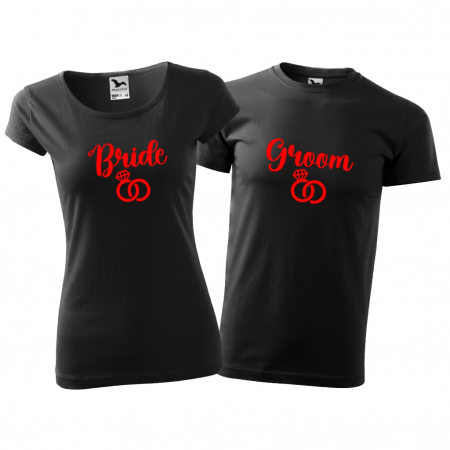 Tricouri cuplu - BRIDE GROOM [3]