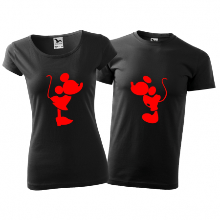 Cupluri - Tricouri cuplu - MINNIE AND MICKEY