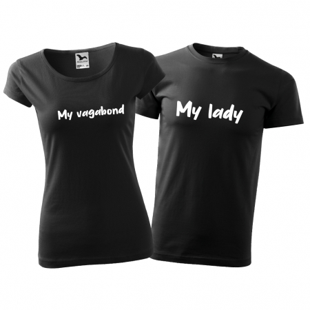 Tricouri cuplu - MY LADY, MY VAGABOND [2]