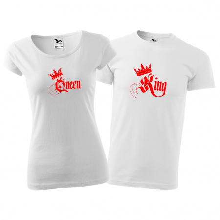 Tricouri cuplu - QUEEN - KING [1]