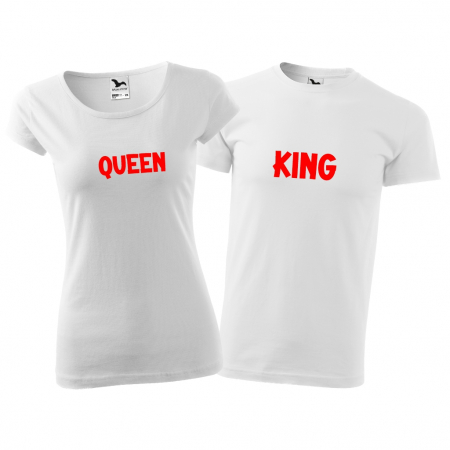 Tricouri cuplu - QUEEN / KING [1]