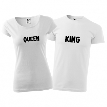 Tricouri cuplu - QUEEN / KING [2]