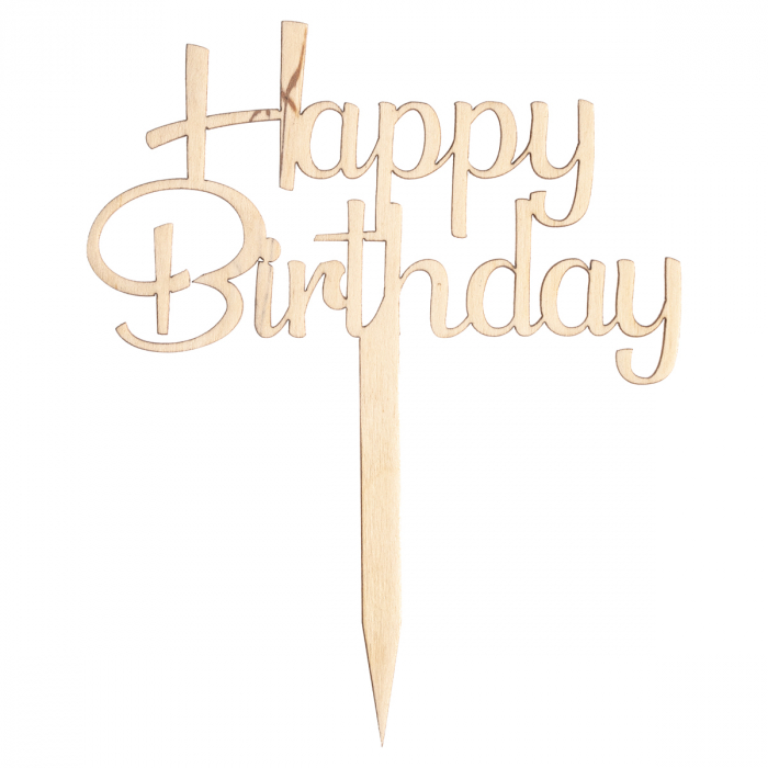 Cake Topper Happy Birthday - T04 [1]