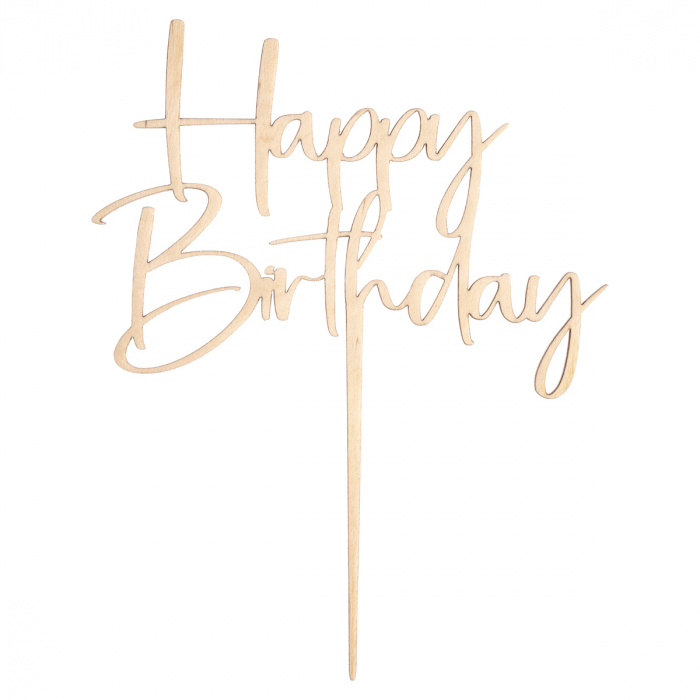 Cake Topper Happy Birthday - T06 [1]