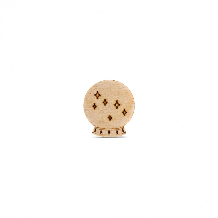 Glob magic din lemn pt diferite proiecte, 2,6 * 2,4 cm - SM52 [1]