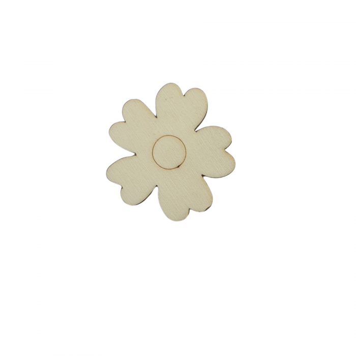 Figurina din lemn - Floare - FG57 [1]