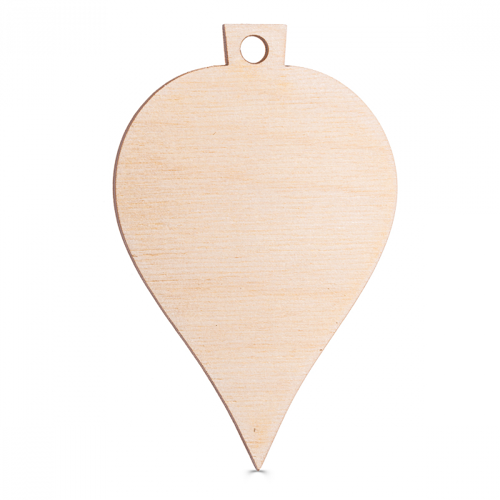 Ornament de Crăciun din Lemn de Colorat – Ideal pentru Decorațiuni de Sărbători SC23 [1]
