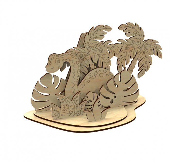 Set Dinozaur de Colorat 3D – Figurine educative pentru copii, creativitate și distracție [1]