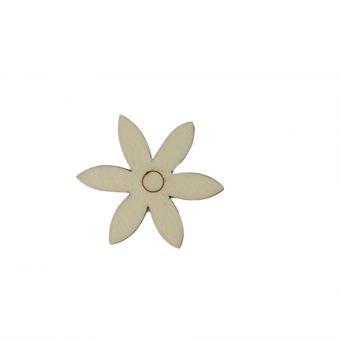Figurina Floare din lemn - FG58 [1]