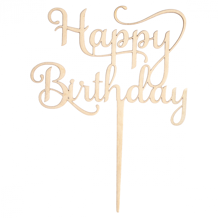 Cake Topper Happy Birthday - T09 [1]
