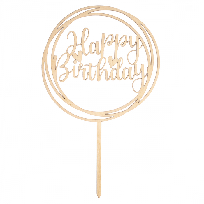 Cake Topper Happy Birthday - T03 [1]