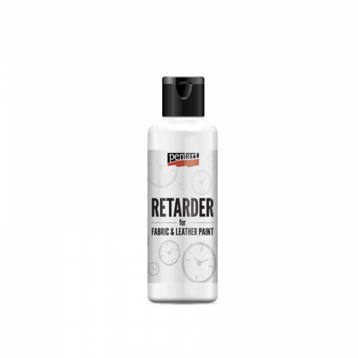 Retarder, Aditiv pentru Vopsele Textile și Piele – 80 ml – Pentart – Încetinește Uscarea, Ideal pentru Amestecuri și Umbre [1]