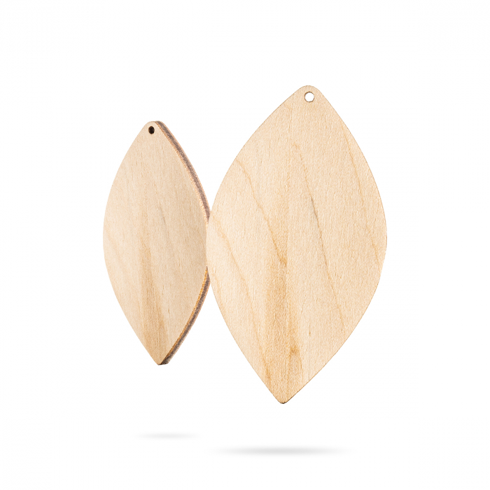 Bază bijuterii din lemn - Wood earrings base F 70 [1]