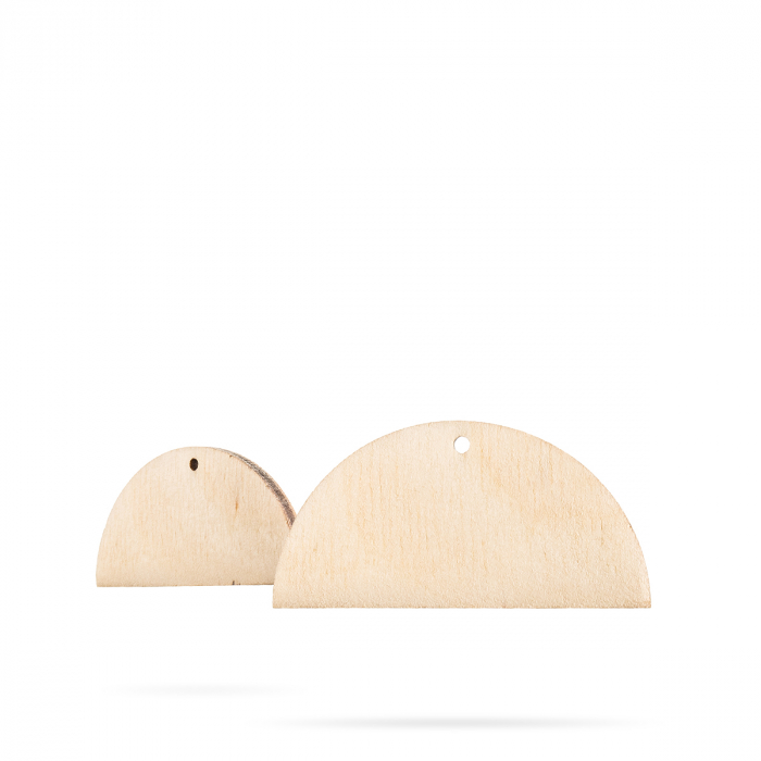 Bază bijuterii din lemn - Wood earrings base F 74 [1]