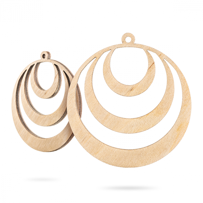 Bază cercei macrame - Macrame earring F84 [1]