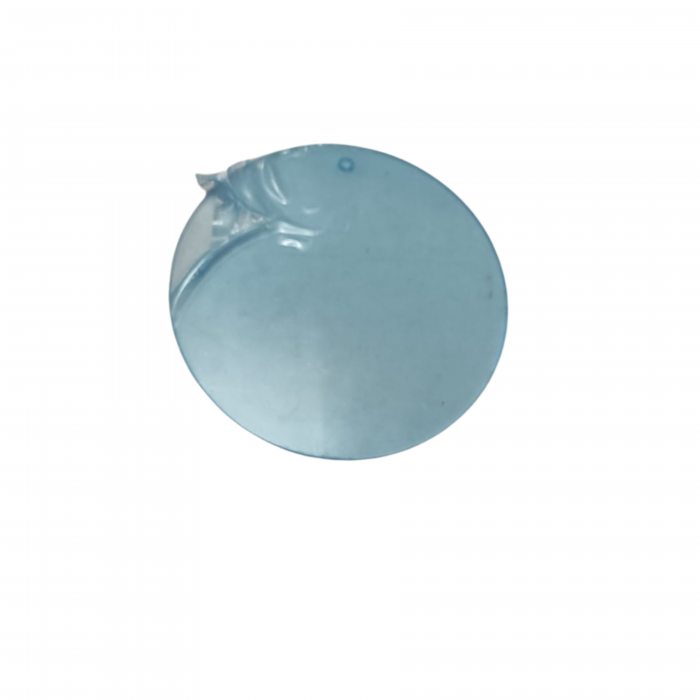Bază rotundă cu gaură din sticlă, transparent - Ø5-30 cm  PGHD03 [3]