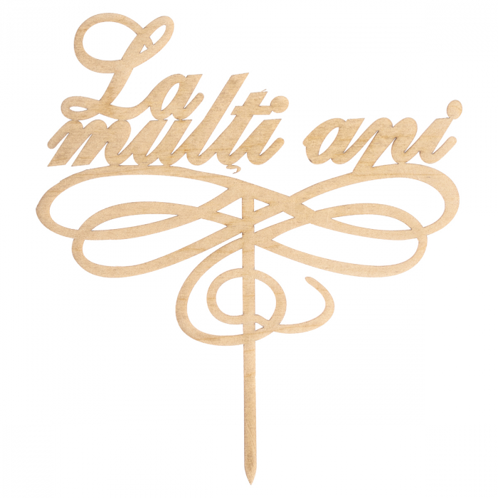Cake Topper La mulți ani - T41 [1]