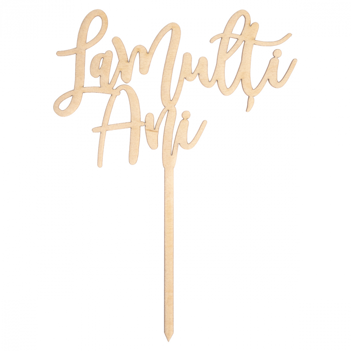 Cake Topper La mulți ani - T43 [1]