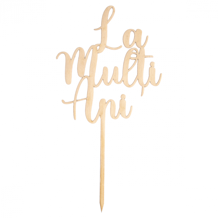 Cake Topper La mulți ani - T44 [1]