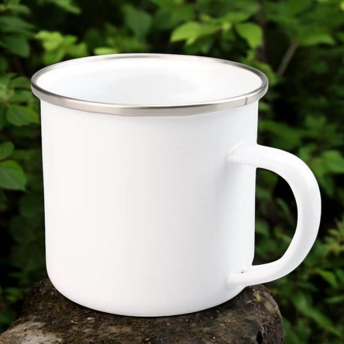 Cană Email Sublimabilă + Cutie Individuală - Ideală pentru Sublimare și Cadouri Personalizate [2]