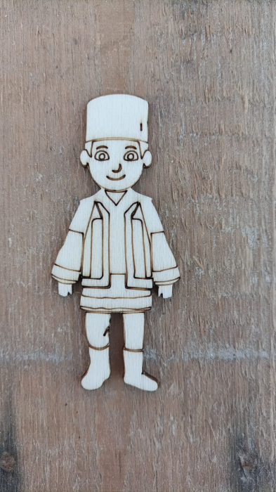Figurina de pictat, portul popular, Port Tradițional în Bucovina [1]
