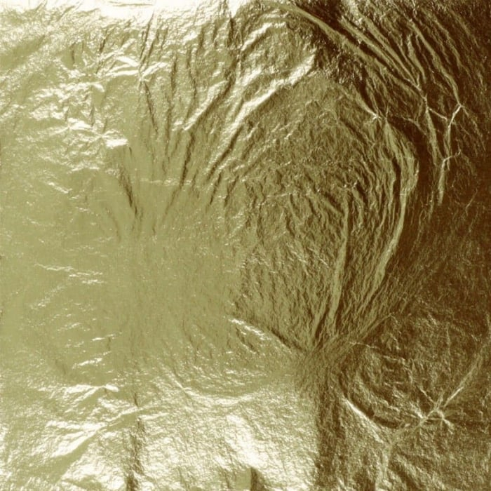 Foiță Schlagmetal 14 × 14 cm Pentart – foiță metalică pentru decor și tehnica gilding [2]