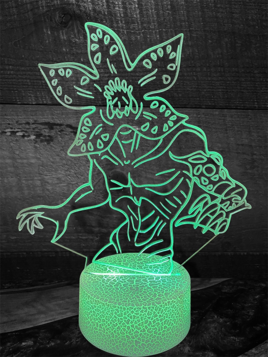 Lampă 3D Demogorgon - Iluminare LED Multicolor [2]