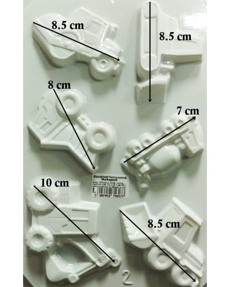 Matriță pentru turnat - Utilaje - pentru turnat figurine din ipsos, praf ceramic, săpun, piatră lichidă sau beton [2]