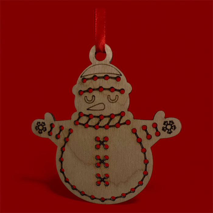 Om de Zăpadă pentru Cusut - DIY pentru Copii și Adulți [2]