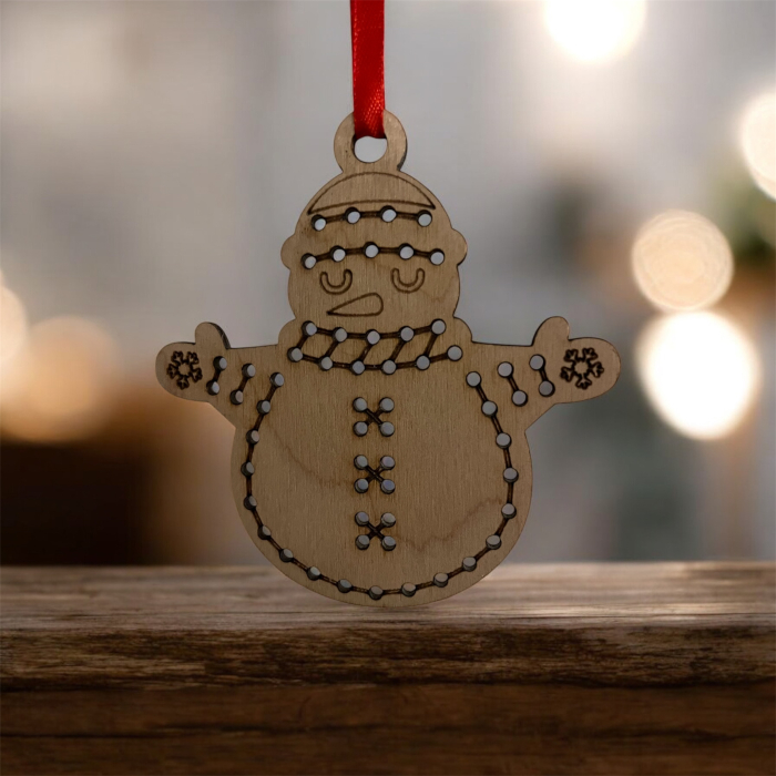 Om de Zăpadă pentru Cusut - DIY pentru Copii și Adulți [3]