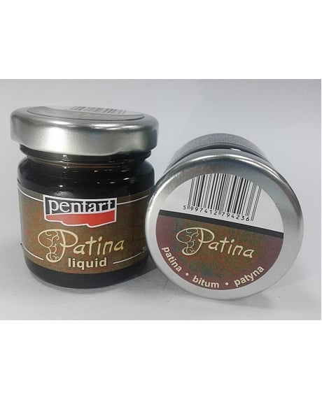 Patină Bitum Lichid 50 ml pentru efect antichizat și vintage P2472 [1]