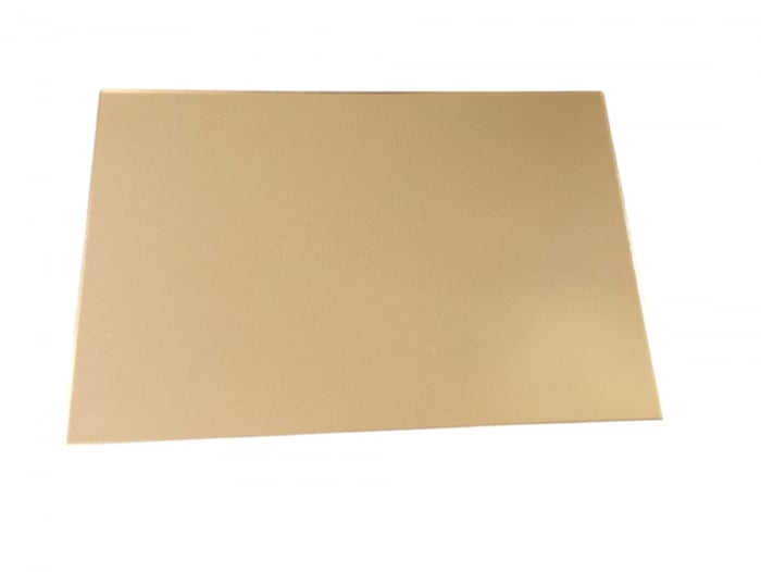 Placă Plexiglas Auriu Oglindă PMMA – 2 mm, 48 x 58 cm, Acril Gold Mirror pentru Gravură și Decorațiuni [2]