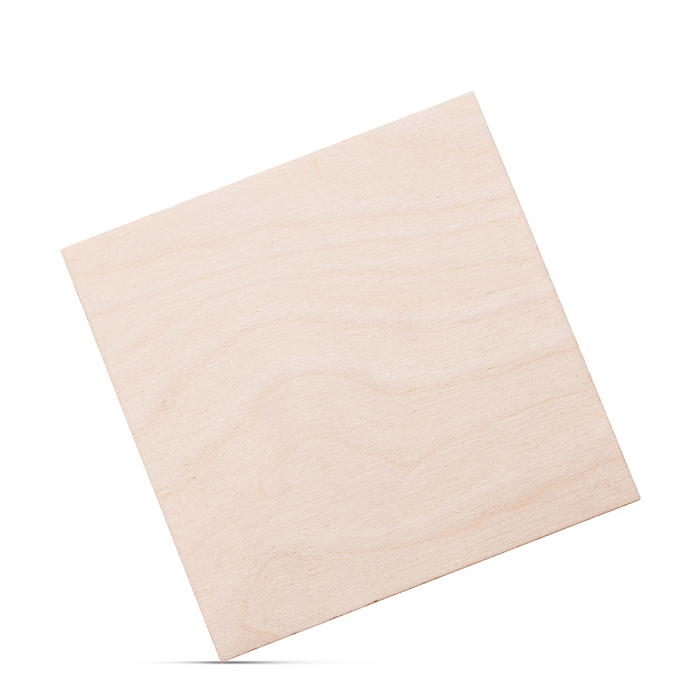 Plăcuță Pătrată din Lemn – Bază pentru DIY, Decorațiuni și Craft – Disponibilă în Mai Multe Dimensiuni - TP8 [2]