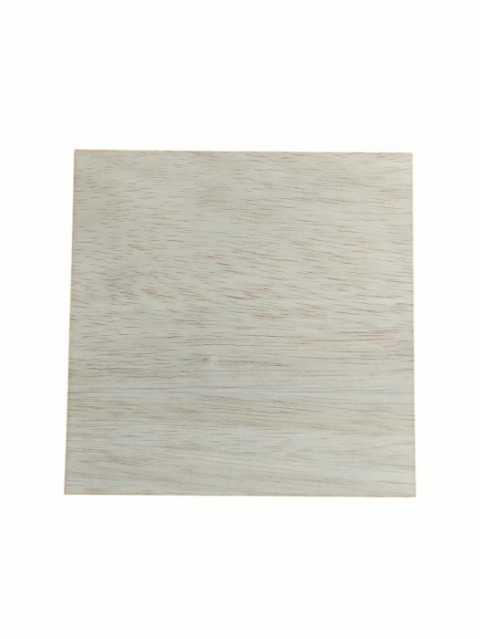 Tăbliță Pătrată din Lemn Natur, Grosime 4 mm – Bază pentru Craft și DIY [1]