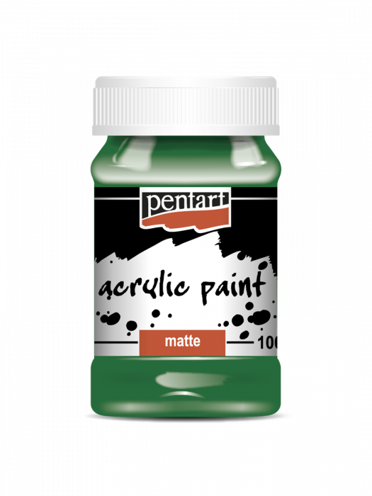 Vopsea acrilică mată pe bază de apă - 100 ml - Pentart [1]