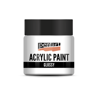 Vopseaua acrilică lucioasă - glossy Pentart, 50 ml - finisaj lucios [1]